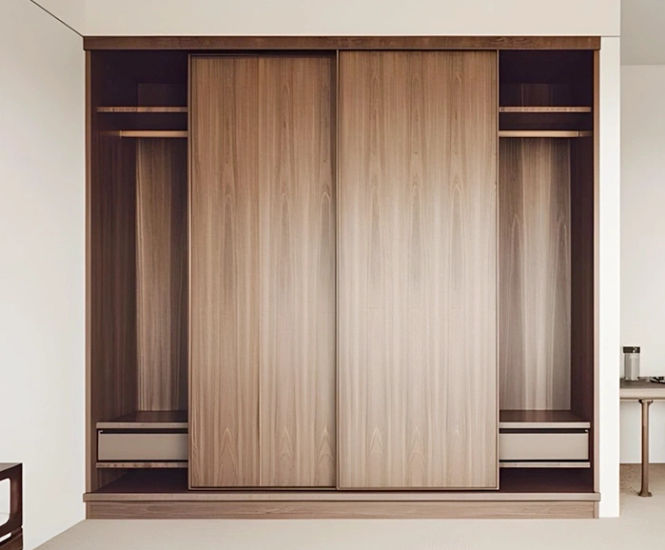 2Slide - sliding track kit for wardrobe or cabinet doors