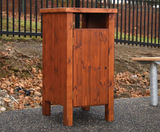 Okehampton Redwood Litter Bin - on this page