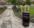 Round Medium – traditional cast iron litter bin (90-litre) 6