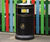 Maelor Trafflex Round – plasic litter bin, 90–180 litres 0