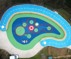 Wet Pour Installation at Hinksey Park, Splash Pad