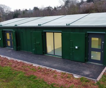 New secure changing facilities for sports clubs - Torquay