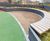 Steel planters and hardwood seating for new residential development 8