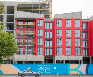 Wraptite® external air barrier used in Glass Bottle development, Dublin