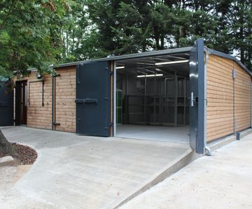 Highly secure and vandal-resistant garages