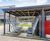 Hybrid sedum-roofed cycle shelter and bin store - Southmead Hospital 2