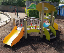 eibe play unit rose 2 - softwood outdoor playground structure for children