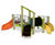eibe play unit rose 2 - softwood outdoor playground structure for children 4
