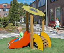 eibe play unit buttercup - softwood outdoor toddler play structure