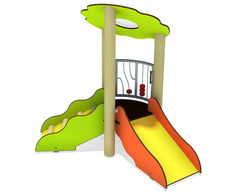 Play Unit Marguerite - softwood outdoor play unit for young children