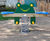 eibe double spring frog rocker - wood and steel playground seesaw for kids 5