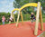 eibe lily of the valley double swing - toddler swing set for playgrounds 3