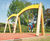 eibe lily of the valley double swing - toddler swing set for playgrounds 5