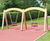 eibe lily of the valley double swing - toddler swing set for playgrounds 4