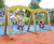eibe lily of the valley double swing - toddler swing set for playgrounds 1