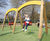 eibe lily of the valley double swing - toddler swing set for playgrounds 6