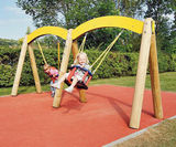 eibe lily of the valley double swing - toddler swing set for playgrounds - on this page