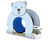 Bear Tunnel Play Unit - children's crawl tunnel made from HPL and PP 1