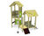Mountain Lake Play House - outdoor larch and softwood play structure 2