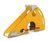 Cheese Slide - indoor playground slide with HPL and steel for kids 3