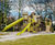 Denali play unit, solo - large outdoor softwood playground structure 0