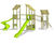 Kibo play unit, solo - outdoor wood playground for public spaces 0