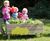 Salvia planting vat - softwood outdoor planter for children 0