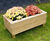Salvia planting vat - softwood outdoor planter for children 7