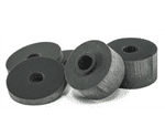 TVS resilient elastic washers for vibration control