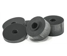 TVS resilient elastic washers for vibration control