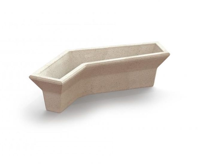 Connectivity architectural modular concrete planter