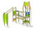 Play Unit Maja, Solo - outdoor wood playground structure for children 1