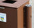 Spencer - outdoor metal or timber litter bin for public spaces 7