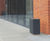 Spencer - outdoor metal or timber litter bin for public spaces 12