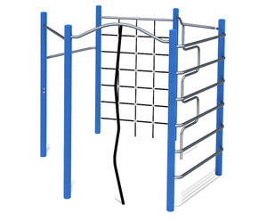 Hexagonal climbing unit - steel playground climbing frame for outdoor use