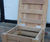 Hastingwood - closed top iroko hardwood outdoor litter bin 4