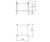 Sonya awning 3 x 3m - natural robinia wood outdoor sun shade 2
