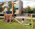 Greg climbing giraffe - robinia wood playground climbing structure 0
