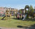 Belfi play unit, solo - outdoor larch wood playground climbing structure 0