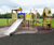Sam play unit, solo - wood playground structure for outdoor play 0