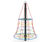Aerie rope tree - aluminium group play climbing structure for outdoors 6