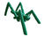 Grilli grasshopper play unit - green robinia wood carved animal play figure 3