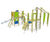 Thea play unit, solo - outdoor wood playground structure for children 1