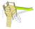 Lycon 1 play unit, solo - outdoor wood playground climbing structure 5