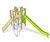 Lycon 1 play unit, solo - outdoor wood playground climbing structure 7