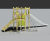 Lycon 1 play unit, solo - outdoor wood playground climbing structure 4