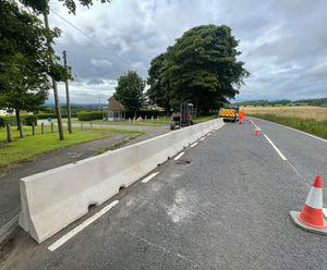 Jersey - interlocking concrete safety / security barriers