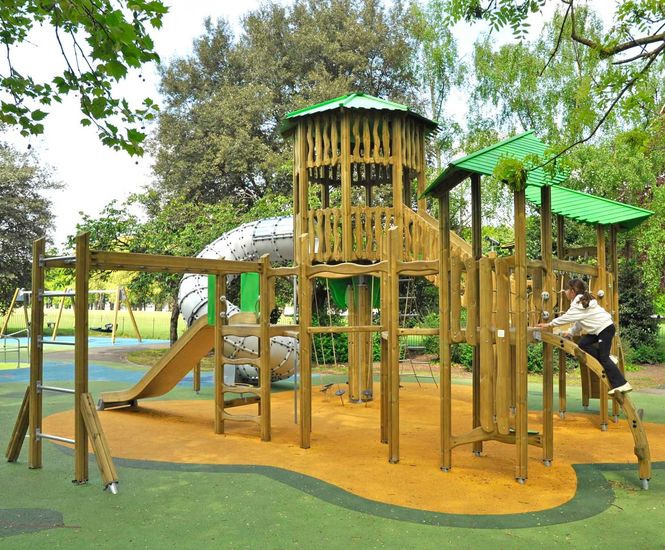 Accessible playground transformation - Wandsworth Park, London