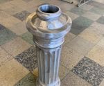 Cast metal bases for architectural columns