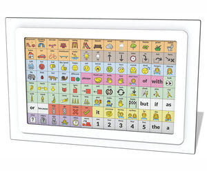 Large Communication Panel - HDPE symbol board for inclusive playgrounds